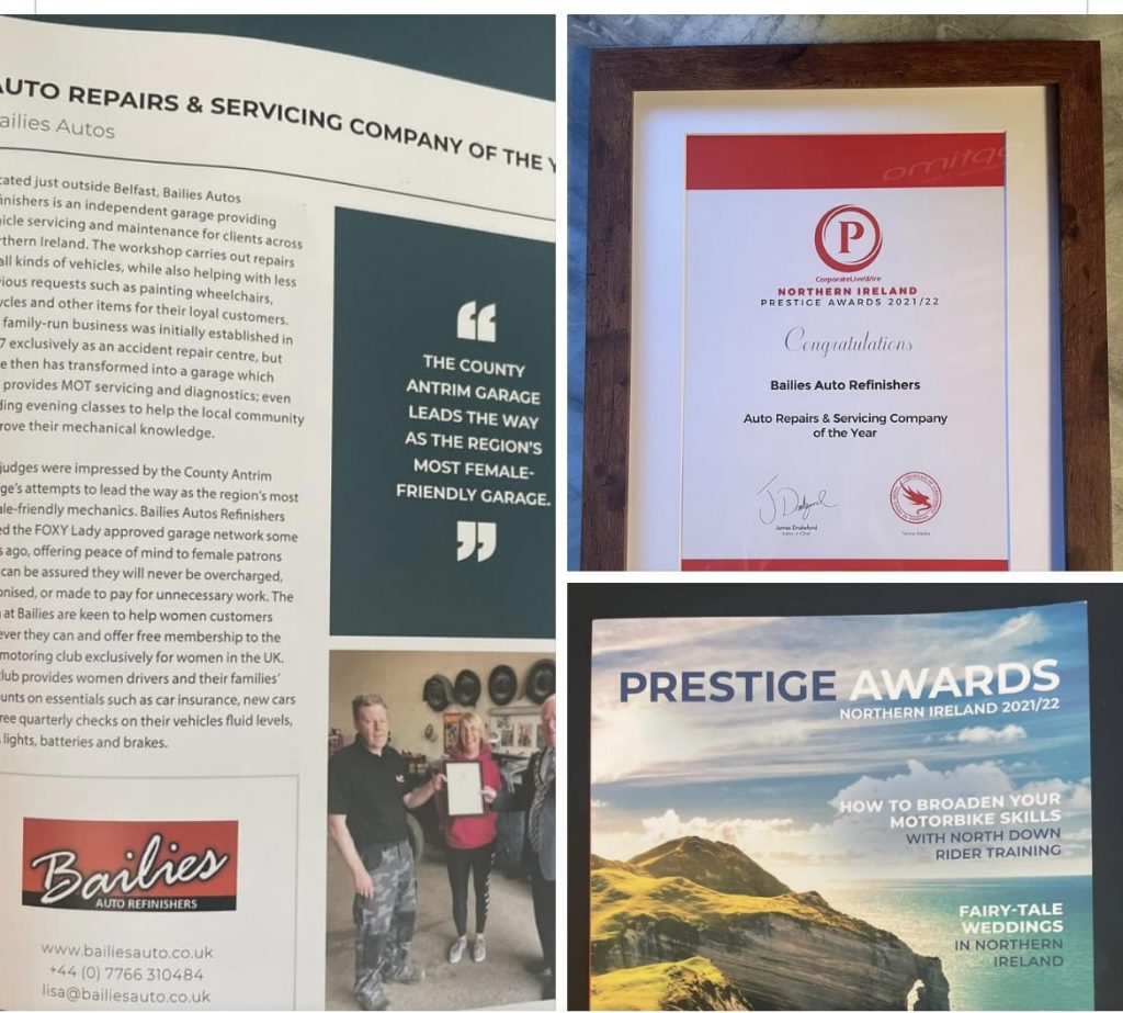 Garage & Accident Repair Centre Newtownabbey Bailies Auto Refinishers