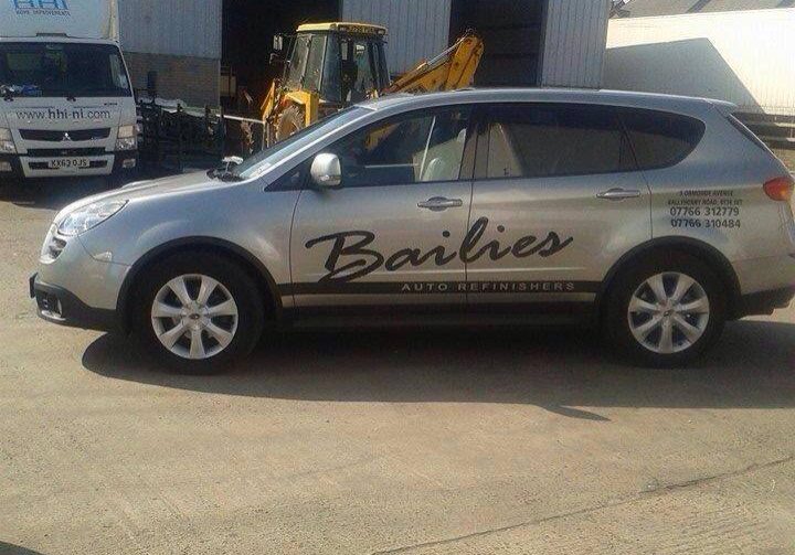 Bailies Auto Refinishers Car